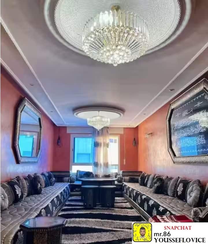 Appartement De Lux Très Spacieux - Tangier