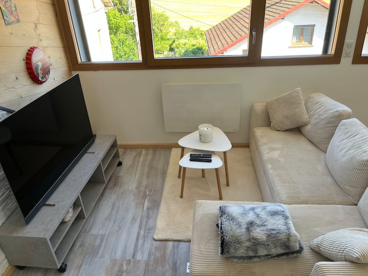 T3 Spacieux 65m²• 6 Pers • Parking • Proche Suisse - Pontarlier