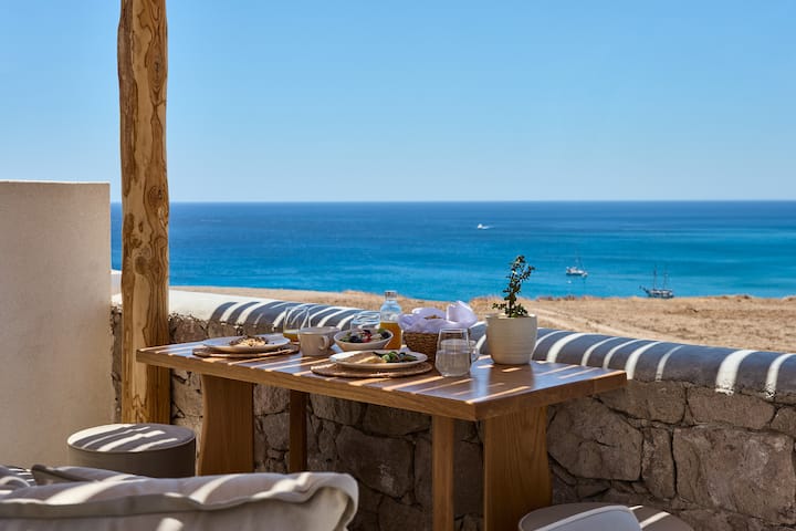 Executive Suite Pvt Jetted Tub Armony Suites Milos - Milos