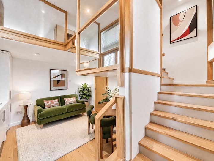 Stylish Split-level 1br In Fulham (Sleeps 3) - Fulham