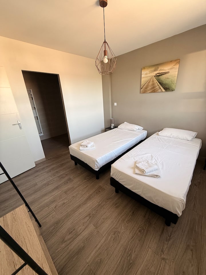 New Appartment 1 Bd 3p Cnpe Ufpi Bugey Airport - Pont-de-Chéruy