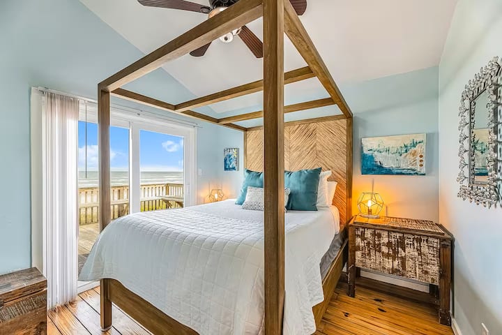 ¡Dormitorio de invitados 2 con vista al golfo!