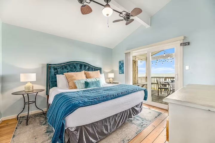 Dormitorio principal con vistas y entrada privada