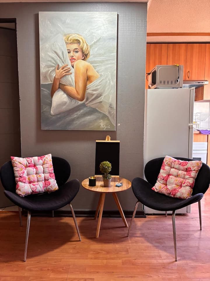 Departamento En Barrio Parque Bustamante - Ñuñoa