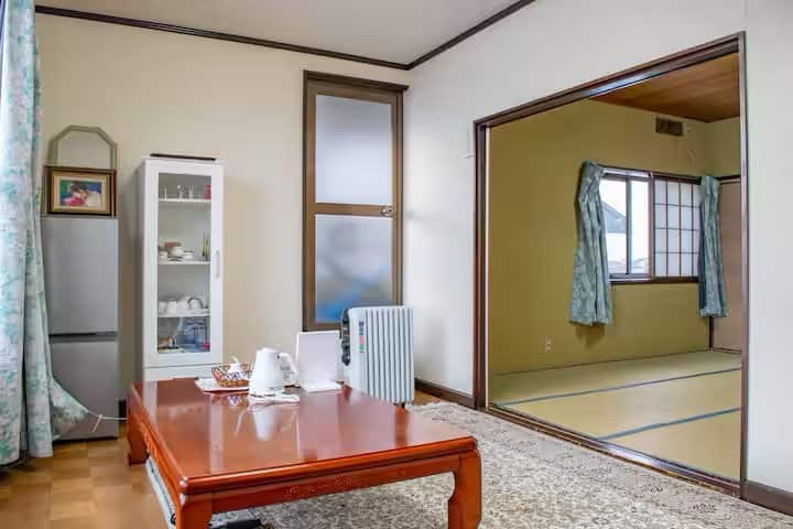 佑里②
女性、ファミリー限定。静かな部屋です。
1～3人用です。
農家体験可、近くに
温泉あります。 - Aomori