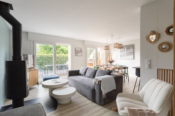 La Perle D'arzon - Maison Familiale En Bord De Mer - Arzon