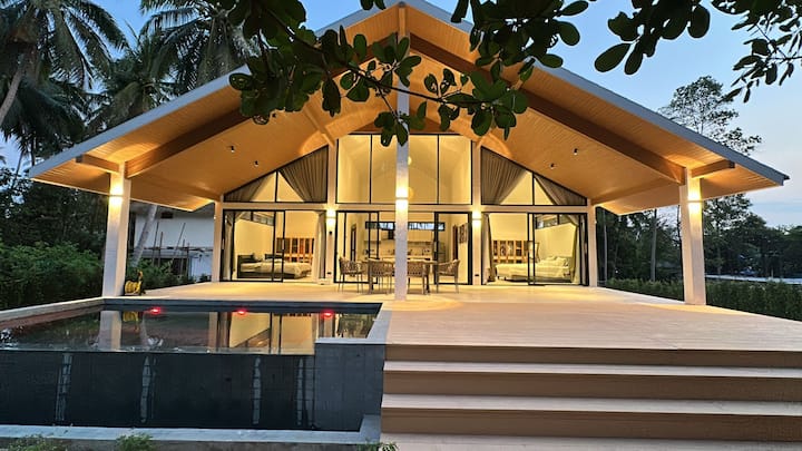 Tropical 2br Jungle Pool Villa Near Srithanu - Koh Samui