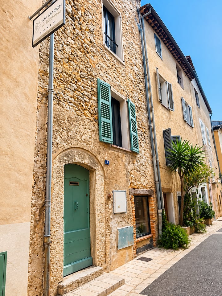 Maison Village Valbonne/rooftop, Clim, Tout à Pied - Valbonne