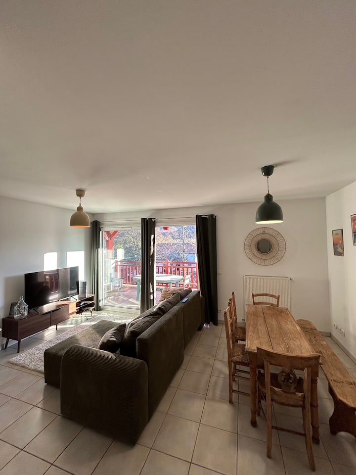 T2 Avec Grande Terrasse 52m²– Calme Au Pays Basque - Espelette