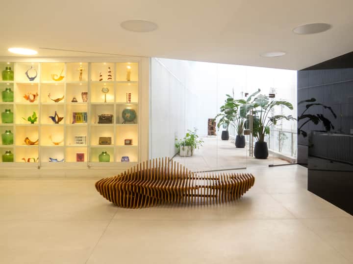 Kitnet no andar superior em San Telmo