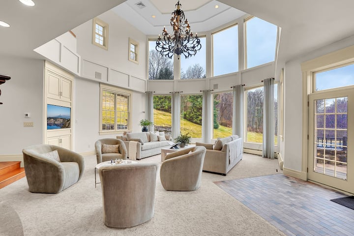 Oak Haven Estate:pool+hot Tub+pond+game Room - Wrightsville, PA
