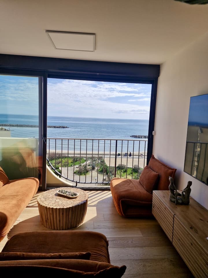 Bel Appartement Face à La Mer - Palavas-les-Flots