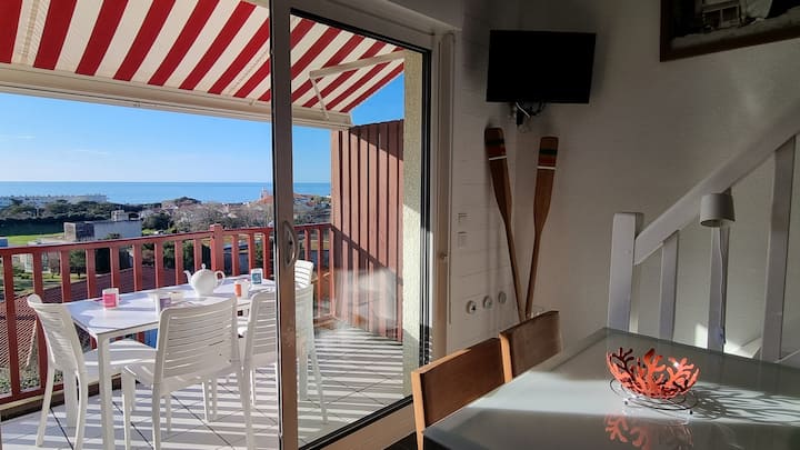 Vue Océan, Appartement Cosy, Proche Plage, Parking - Biarritz