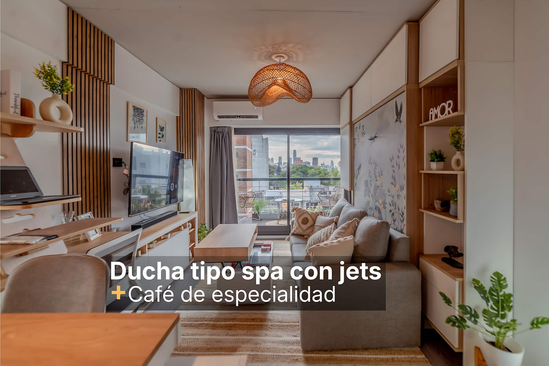 Квартира-студия в Barracas в современном здании рядом с San Telmo