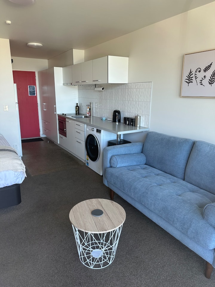 Snowy Mountain View. Cozy 1 Queen Bed Studio. - Queenstown