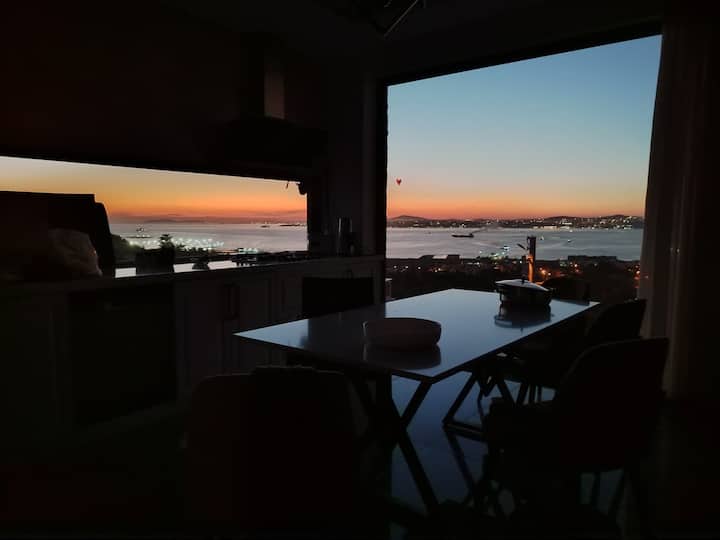 Traumvilla Mit Meerblick & Pool – Privat & Ruhig - Darıca