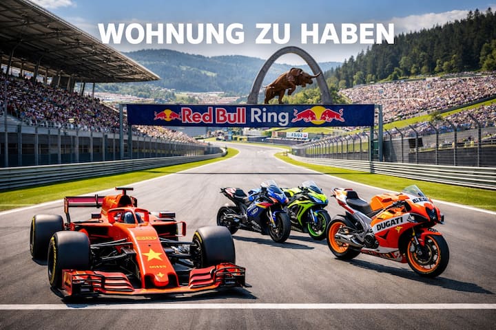 Wohnung Nähe Red Bull Ring – F1 & Motogp - Spielberg
