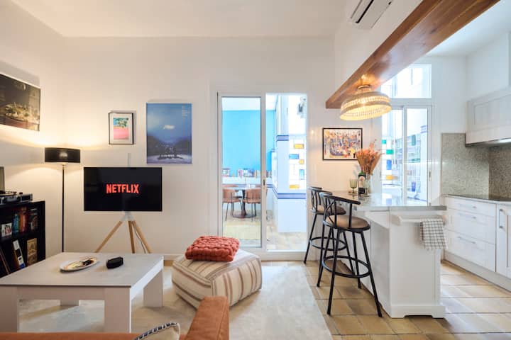 Casa Sandia·charming Old Town Apt·nr Beach·2dbl Br - Sitges