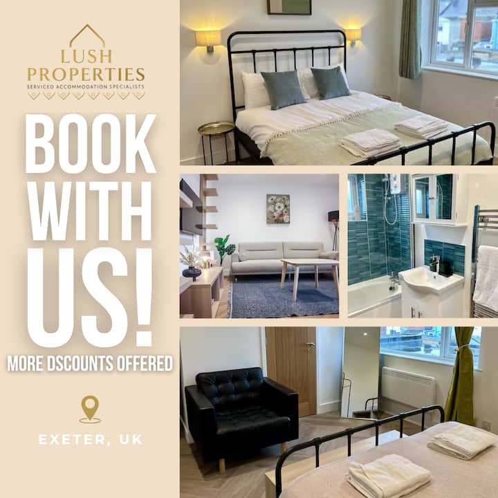 Modern 3br Exeter | City Centre | Family Stay - Crediton
