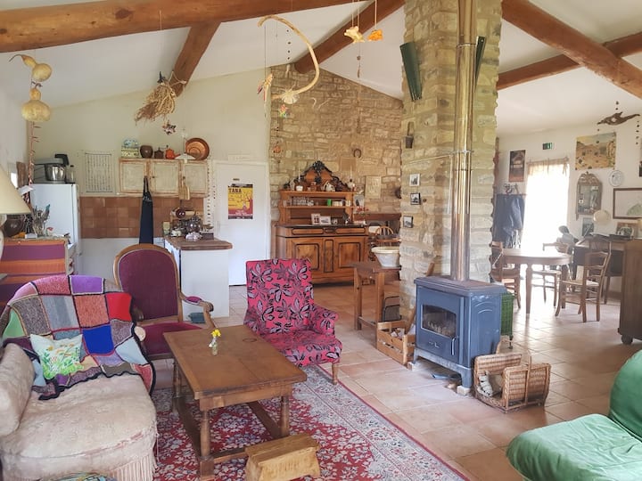 Petite Maison Authentique Au Cœur De La Garrigue - Sauve