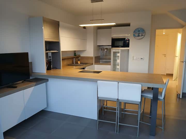 F3 En Duplex- Grande Terrasse 10 Min Des Plages - Antibes