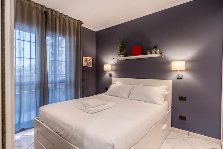 [Forum Assago 5 Min & Double Terrace] - Cozy Flat - Rozzano