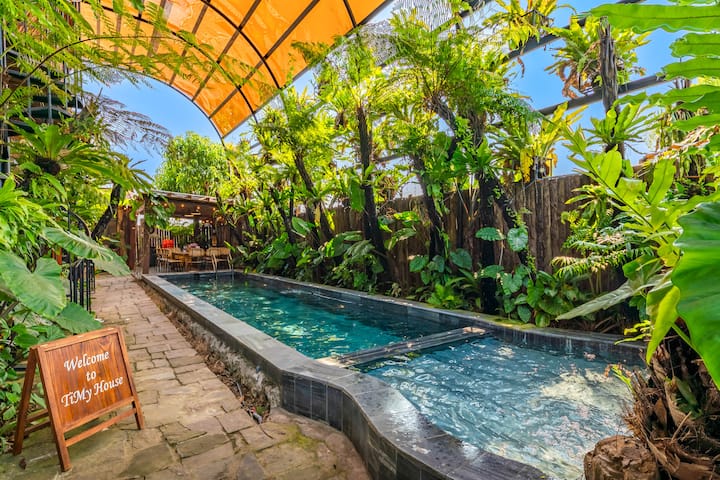 Tropical Villa 300m To Beach•6br•large Pool•bbq - Hội An