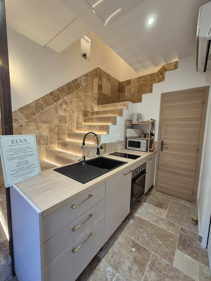 Elva . 80m2 • Spa Privatif, Hammam & Fitness - Isère