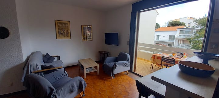 Duplex Avec Balcon à 100m De La Mer - Argelès-sur-Mer