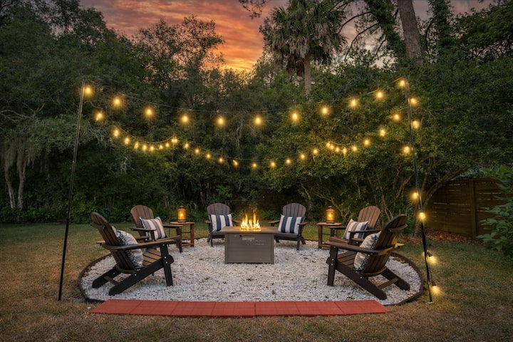 Hidden Gem! | 3br Family Home W/ Fire Pit & Games - Vilano Beach