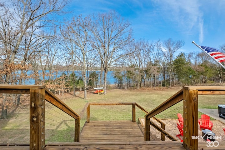 Fuller House>waterfront>hot Tub>fire Pit>game Room - ビーバー湖, AR