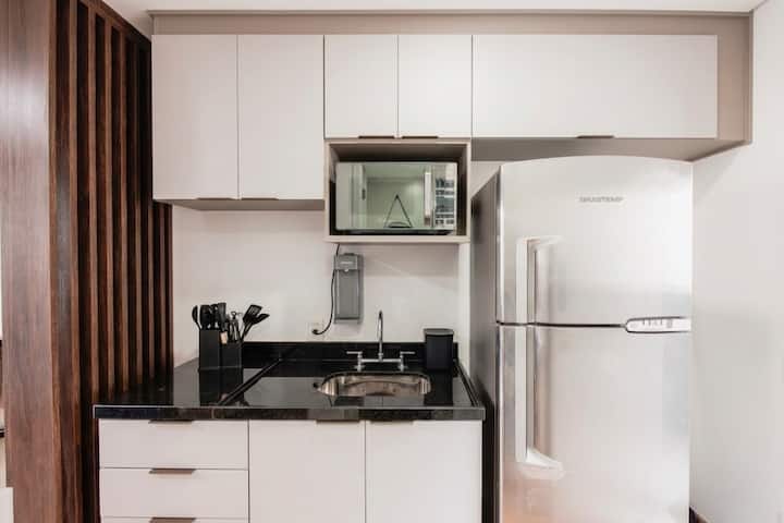 Studio Moderno A 10 Passos Do Metrô Vila Madalena! - São Paulo