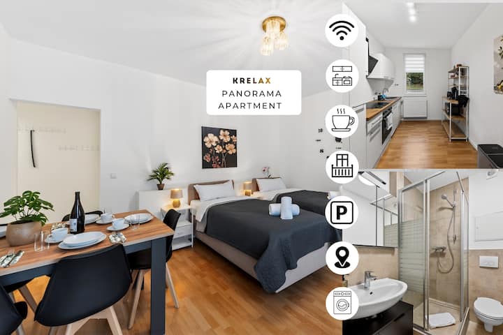 Krelax | 6 Betten | Terrasse | Parkplatz | Smarttv - Bad Wildbad