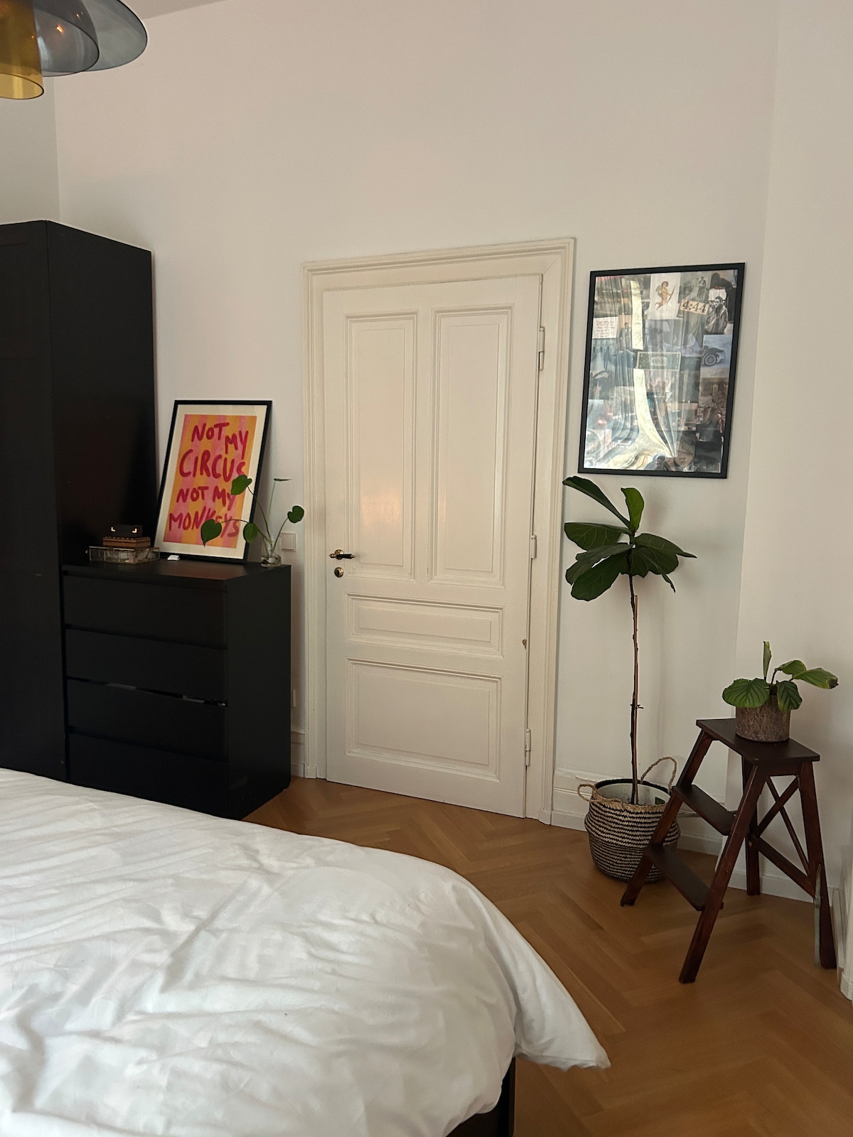 Apartment with high ceilings in the city center