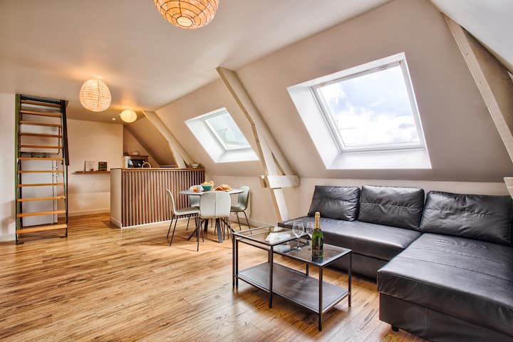 L’abbaye -  Hyper Centre - Duplex 70m² - Hérouville-Saint-Clair