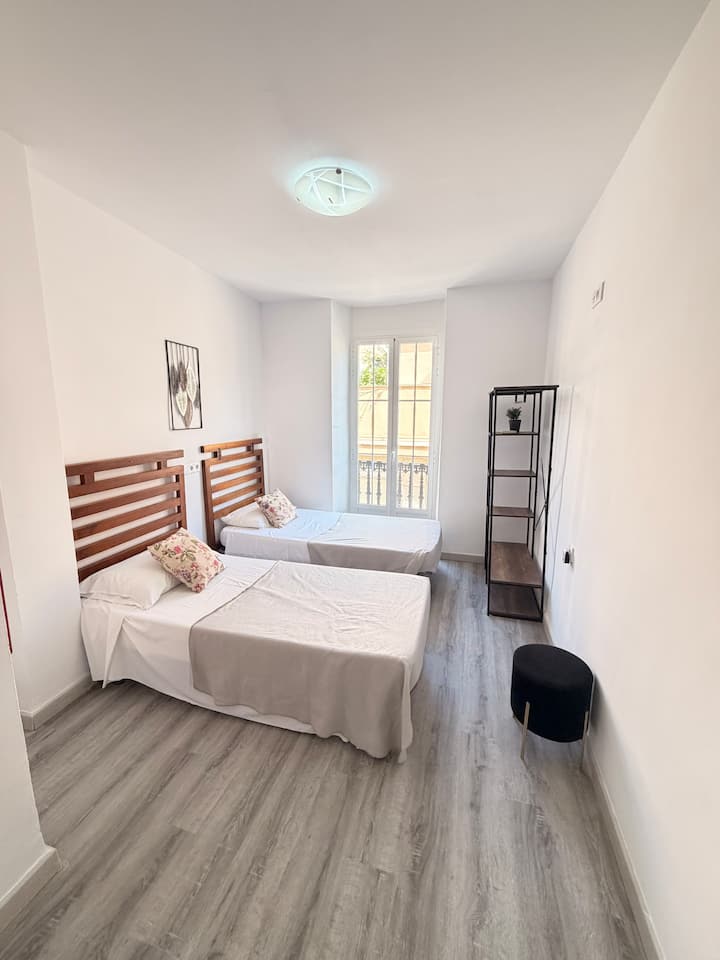Luminosa Habitación Doble Con Baño Privado - Valence en Espagne