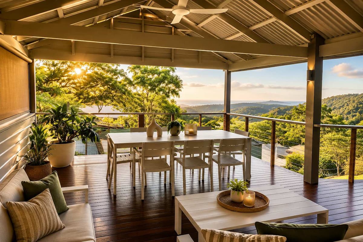 Hilltop Haven with Coastal Views — photo via the host's Airbnb listing