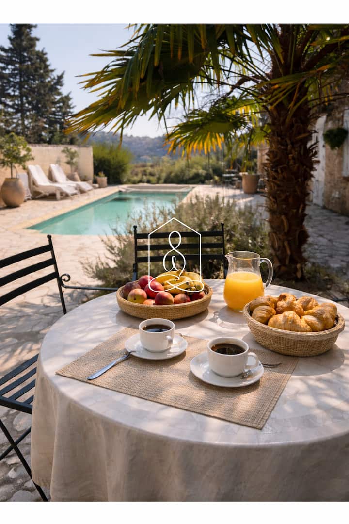 L'écrin Provençal, Vue Dégagée Et Piscine Privée - Fayence