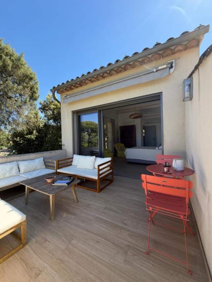 Loft Madeleine - Terrasse - Golfe De Sttropez - Gassin
