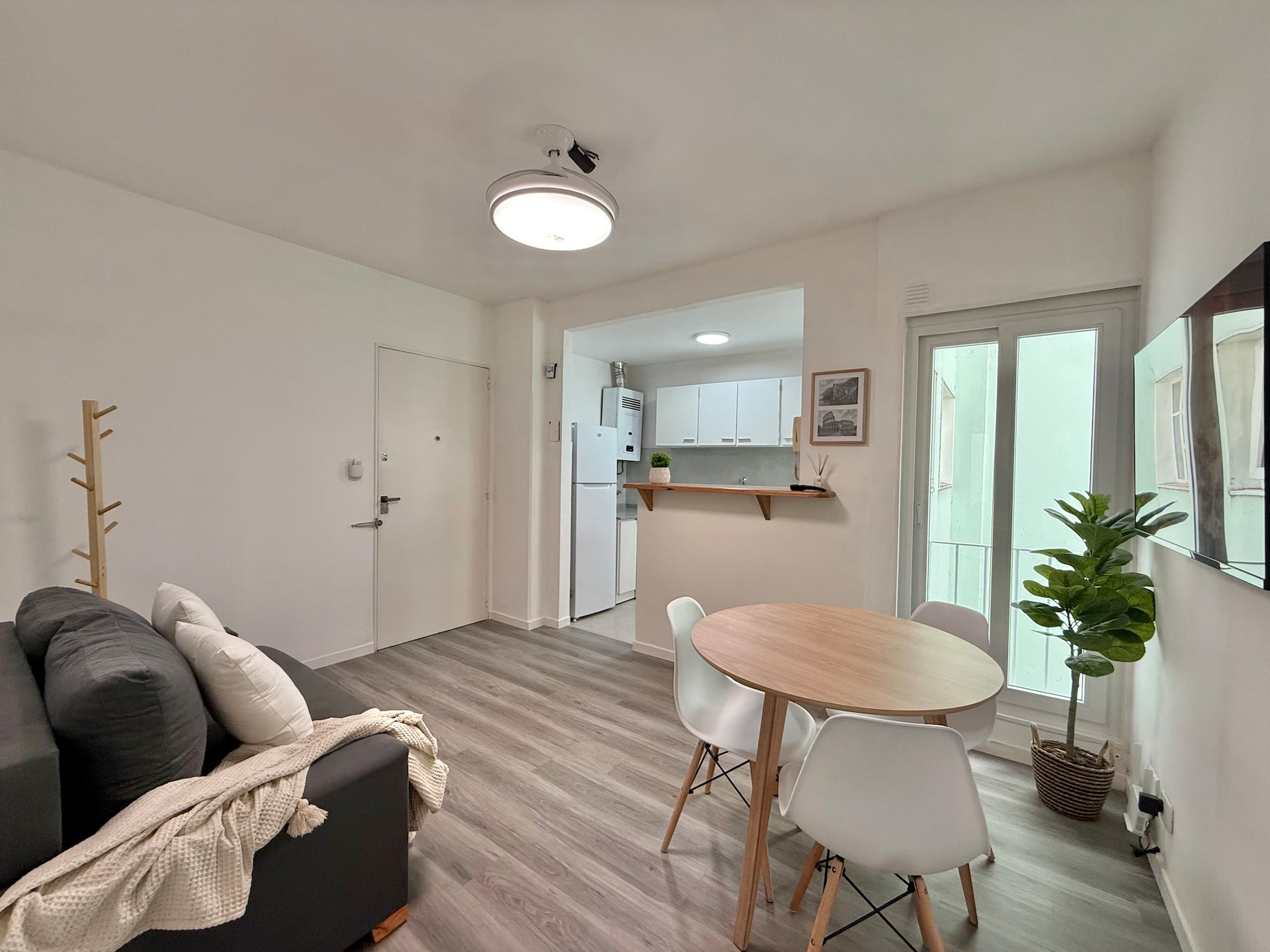 Apartamento de dois ambientes com máquina de lavar em Belgrano