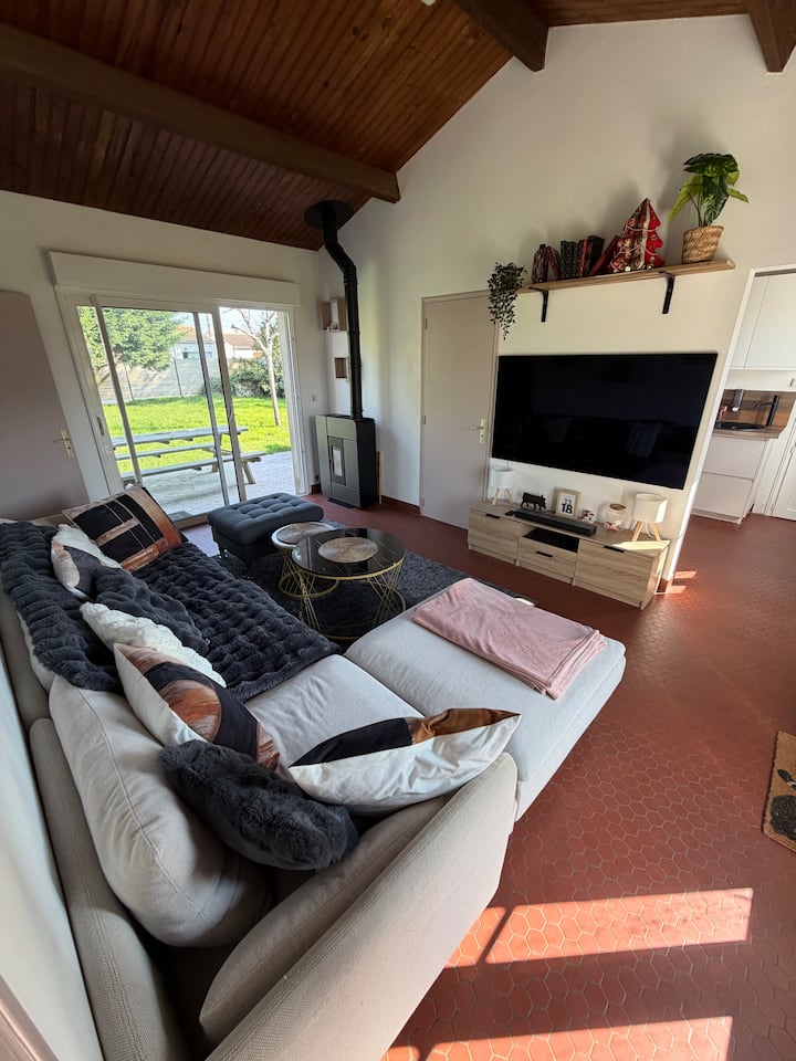 Maison 4 Pers, Jardin, Plage à 500m, Wifi - Saint-Brevin-les-Pins