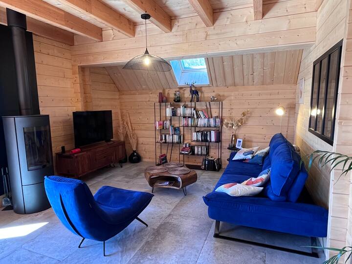 Chalet Cosy Tout Confort, Calme Et Nature - Saint-Sauveur-Camprieu