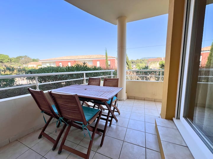 Avenue De La Mer -2pers -Terrasse -Parking -Plage - Bormes-les-Mimosas