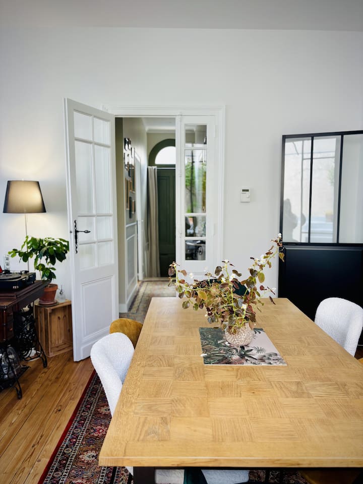 Maison Bordelaise - Terrasse - 10min Centre Ville - Bordeaux