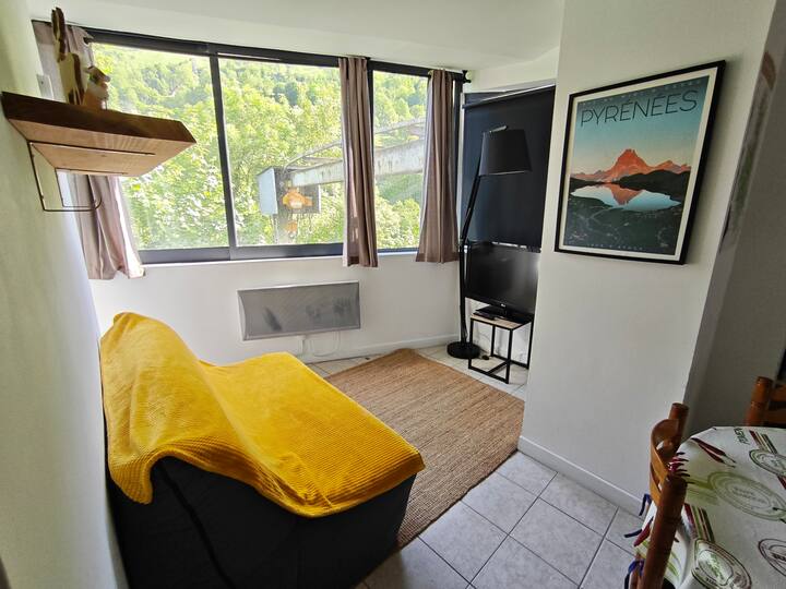 Charmant T2 Avec Balcon Vue Montagne + Wifi - Laruns