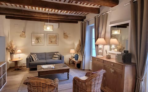 Top Airbnb: Renovated charming vacation home • enclosed garden • Vaison in Vaison La Romaine