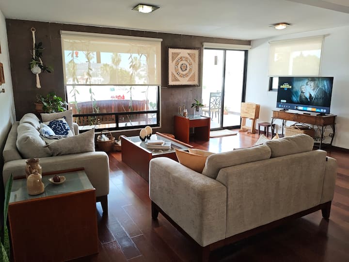Historic Center, Luxury Apartment In La Santa Cruz - Querétaro