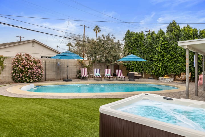 Scottsdale Retreat • Pool • Spa • Fire Pit • Games - Guadalupe, AZ
