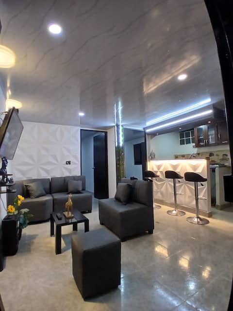Top Airbnb: 2-bedroom apartment, modern, close to the metro, plus in Manrique