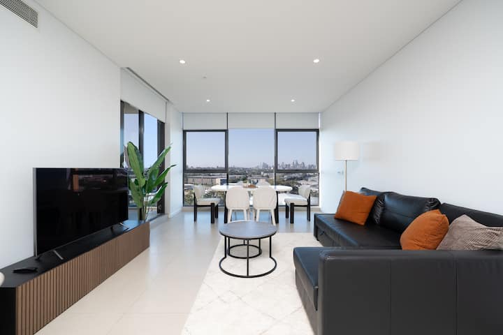 Skyline Views 2b2b Fast Airport & City Access - Kensington